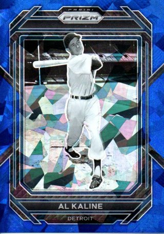 2023 Panini Prizm Al Kaline Blue Ice