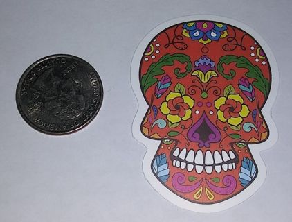 Sugar Skull Sticker (#4)