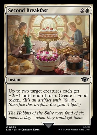 Magic the Gathering (mtg): LTR: Second Breakfast