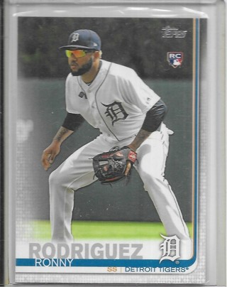 Ronny Rodriguez 2019 Topps #667 Rookie Card