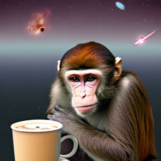 Listia Digital Collectible: [A17] Monkey Art Collection: #011