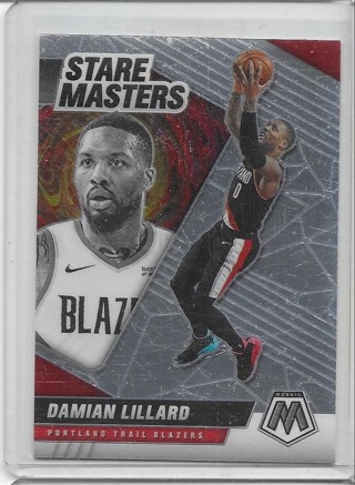 Damian Lillard 2020-21 Mosaic Stare Masters #8