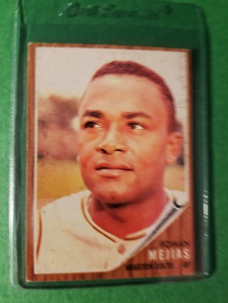 1962 - TOPPS EXMT - NRMT BASEBALL - CARD NO. 354 - ROMAN MEJIAS - COLTS