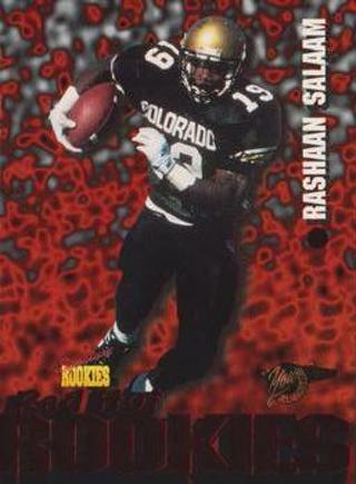 Tradingcard - 1995 Signature Rookies Fame and Fortune - Red Hot Rookies #R7 - Rashaan Salaam 