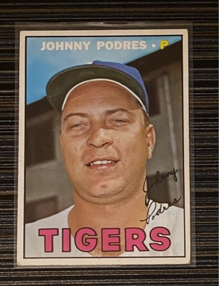 Johnny Podres 1967 Topps