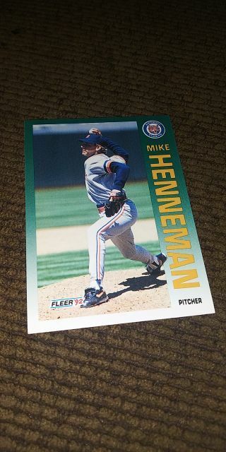 1992 Fleer Baseball Card #138