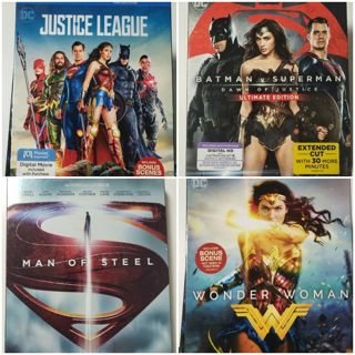D.C Comic's Blu-ray movie collection DCEU