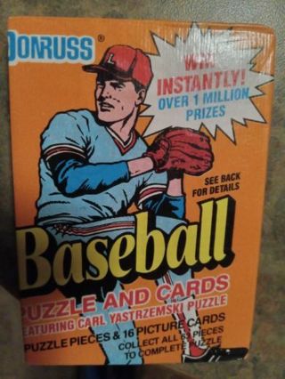 SEALED PACK 1990 ORANGE DONRUSS BASEBALL CARDS