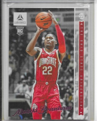 Malaki Branham 2022-23 Chronicles Draft Luminance Pink #18