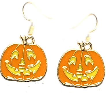 GP EAMAL HAPPY PUMPKIN EARRINGS (PLEASE READ DESCRIPTION