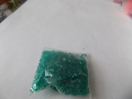 baggie dark green cooking crystals for crafts