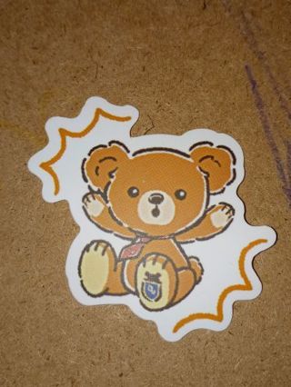 Bear Cute vinyl sticker no refunds regular mail only Very nice quality! Win 2 or more get bonus