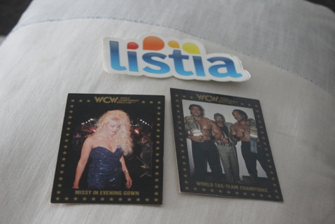 (2) 1991 WCW Championship Marketing Wrestling Cards Doom Missy Hyatt NWA WWE WWF