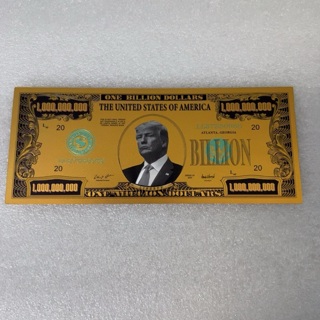 Donald Trump “One Billion Dollar” note