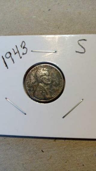 1943-S LINCOLN STEEL WHEAT PENNY.. YEP YOU DECIDE THE PRICE