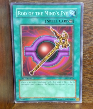 Rod of the Mind's Eye - DCR-039 - 1st Edition- Common - Dark Crisis YuGiOh