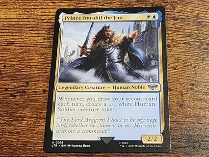 Magic the gathering mtg Prince Imrahil the Fair Lord of the rings