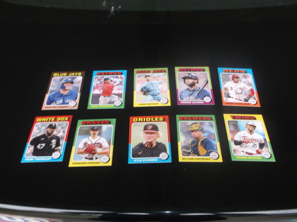 2024  topps  heritage    17   card   lot