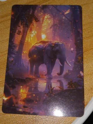 Elephant Cute new nice vinyl sticker no refunds regular mail only Very nice