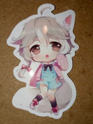 Anime adorable new vinyl sticker no refunds regular mail only Very nice these are all nice