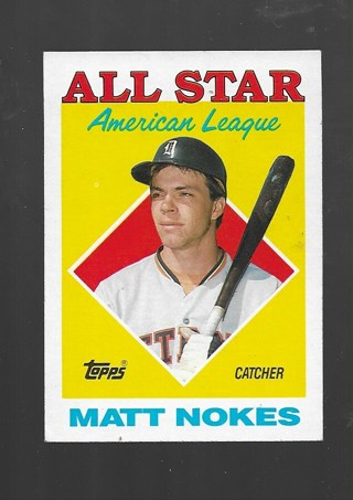 1988 TOPPS MATT NOKES #393