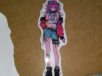 Anime Cool nice 1⃣ vinyl sticker no refunds regular mail only Very nice quality!