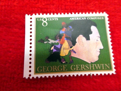   Scotts #1484 MNH/OG 1973 8c " George Gershwin" U.S. Postage Stamp. 