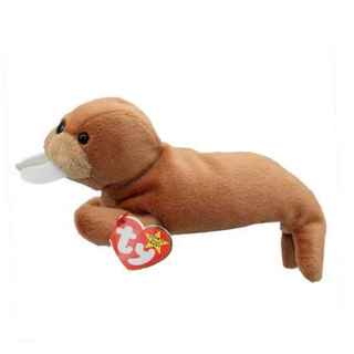 NEW WIITH TY TAG TUSK THE WALRUS BEANIE BABY