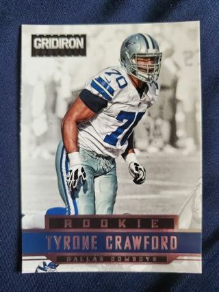 2012 Panini Gridiron Rookie Tyrone Crawford