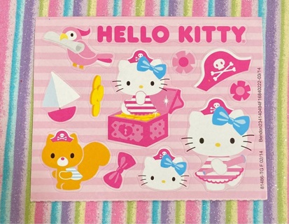 Kawaii Hello Kitty sticker sheet