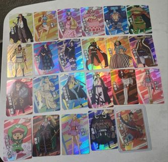 ONEPIECE HOLO COLLECTORS ART CARDS NM