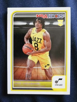 2023-24 Panini Hoops Rookie Brice Sensabaugh