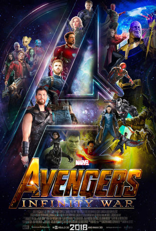 "Avengers Infinity War" HD "Vudu or Movies Anywhere" Digital Code