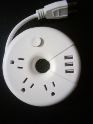 Power Strip with USB Charger