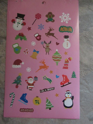 Fun new  "ASSORTED HOLIDAY" stickers.  SUPER Colorful & Decorative.~ So cute!!