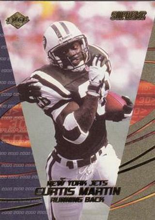 Tradingcard - NFL - 2000 Collector's Edge Supreme #99 - Curtis Martin - New York Jets