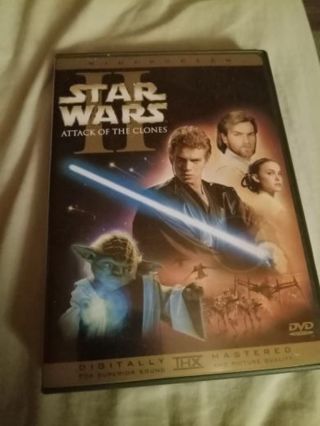 Star wars attack of the clones on dvd