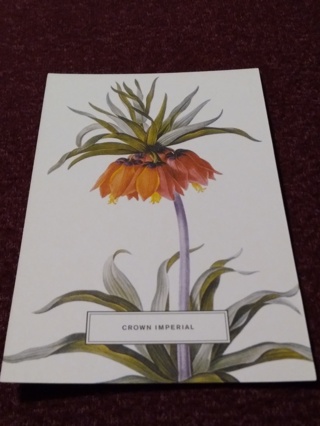 Botanical Postcard - CROWN IMPERIAL