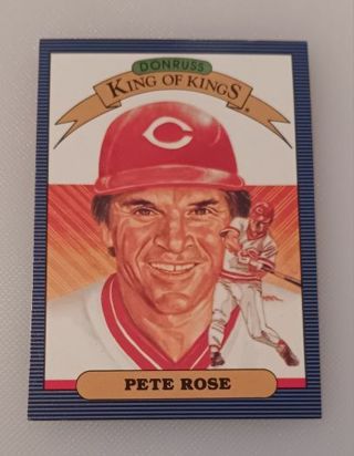 1985 Donruss Diamond Kings Pete Rose