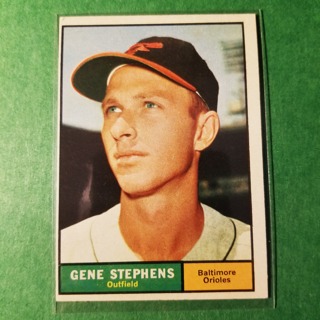 1961 - TOPPS BASEBALL CARD NO. 102 - GENE STEPHENS - ORIOLES