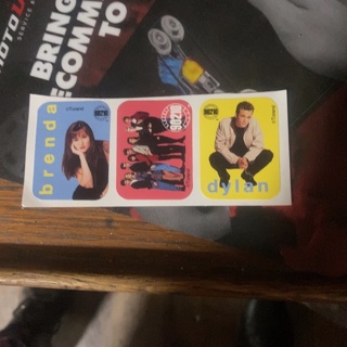 Three Beverly Hills, 90210 stickers