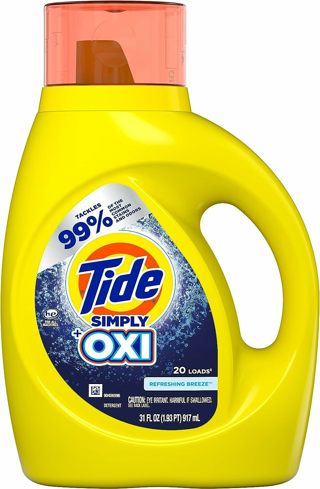  Tide Simply +Oxi Liquid Laundry Detergent  31 Fl Oz