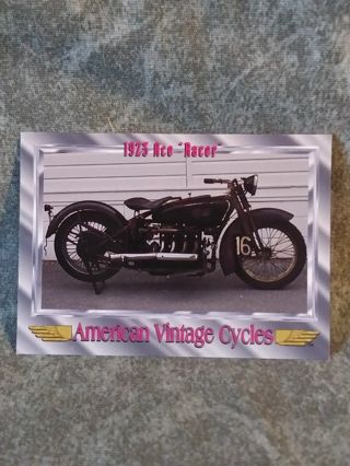 American Vintage Cycles Trading Card # 70