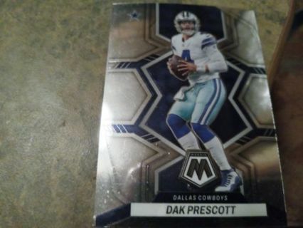 2022 PANINI MOSAIC DAK PRESCOTT DALLAS COWBOYS FOOTBALL CARD# 52