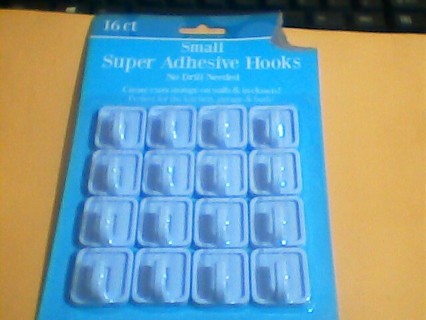 Adhesive hooks plastic