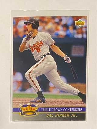 Cal Ripken Jr insert card