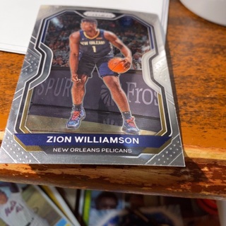 2020-21 panini prizm Zion williamson basketball card 