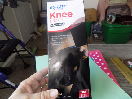 NIP Equate Knee Brace Adjustable one size fits either knee