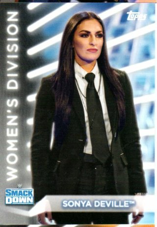 2021 Topps WWE Sonya Deville Roster Womens Division R-24