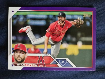 2023 Topps Purple Ryan Tepera